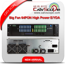 64pon High Power 1550nm 3u Multi-Ports Erbium Ytterbium Co-Doped Amplificador Óptico Y / EDFA